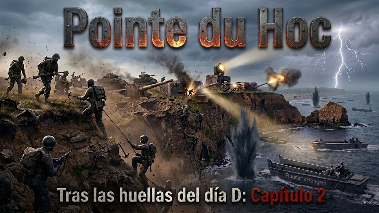 Pointe du Hoc. Tras las Huellas del Día D, 2ª parte.