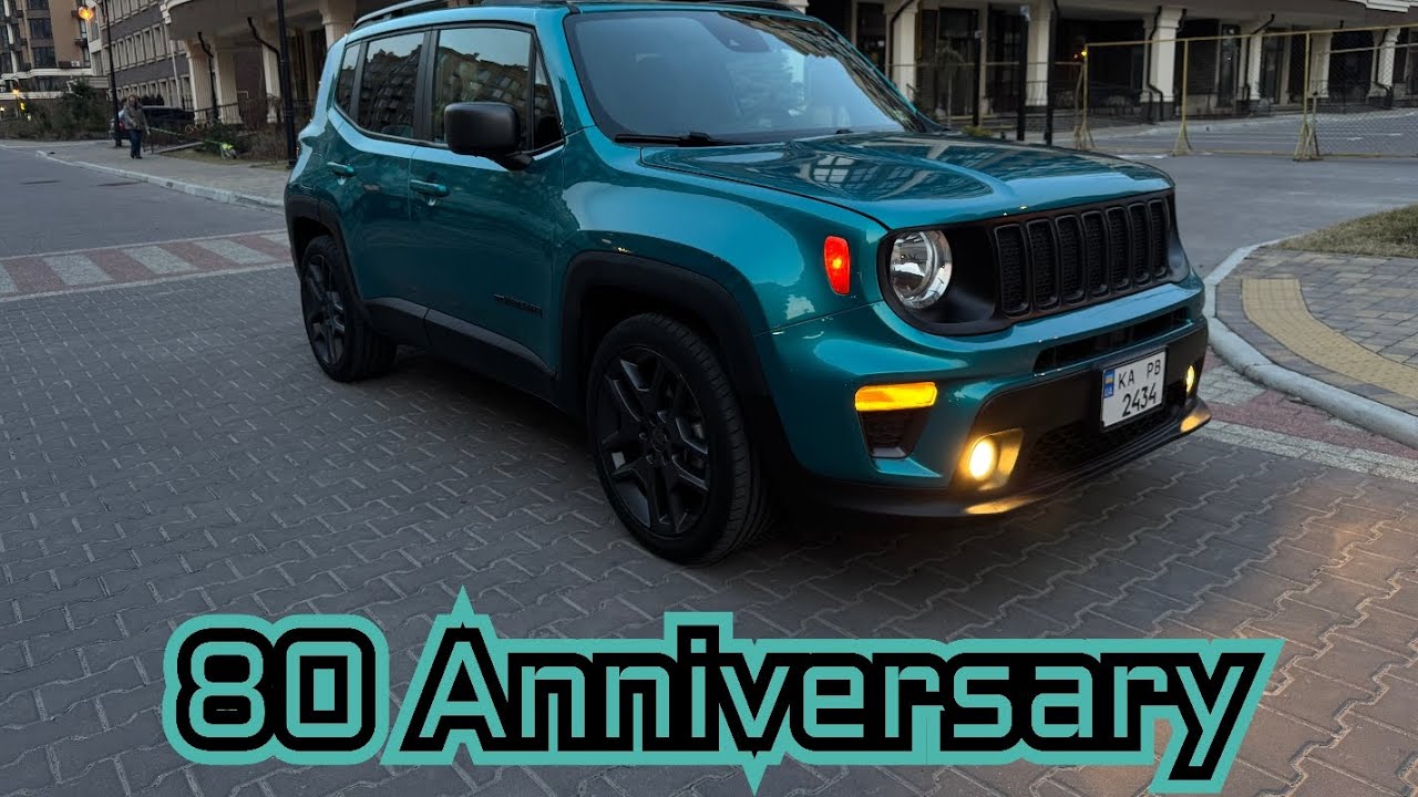 JeeP Renegade 80 Anniversary, пробіг 52000 км, 21рік , 15900 $ Київ 0507182555 .Продано!!!