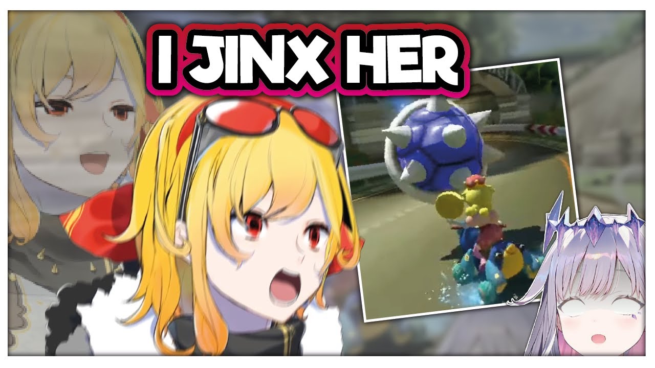Kaela's JINX is too powerful,  Biboo immediately got hit by Blueshell !