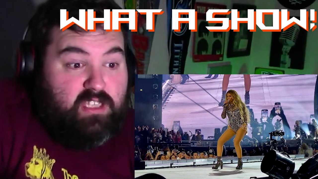 Singer reaction to Beyonce Renaissance Tour Act 5 - LIVE IN LONDON