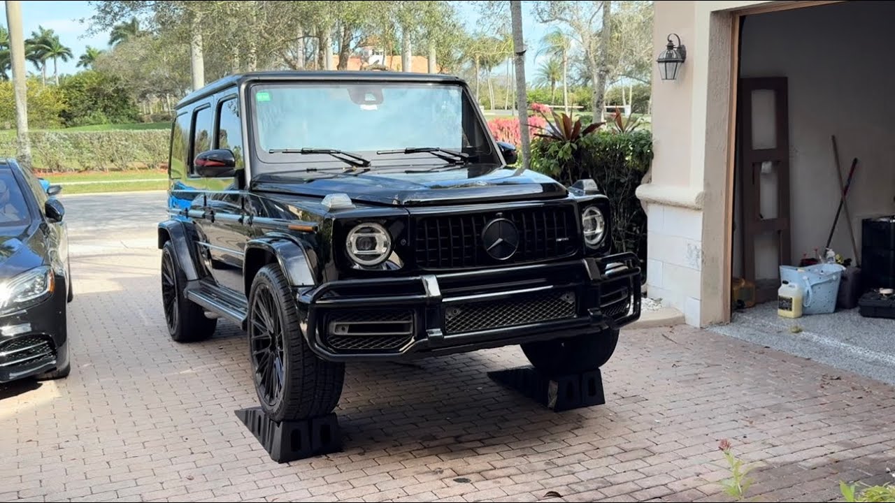 2019+ Mercedes Benz G63 AMG Oil Change, Engine Air Filter, and Cabin Air Filter How to Video W463