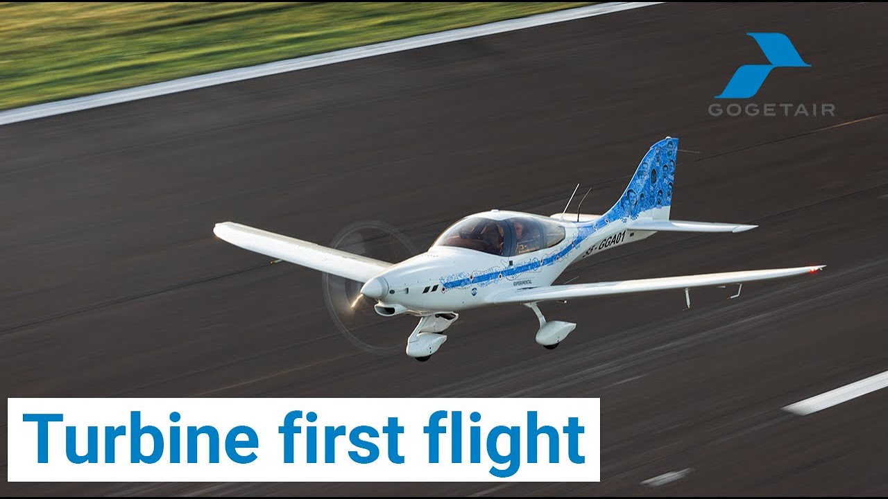 Gogetair G750TP Turbine First flight 4K