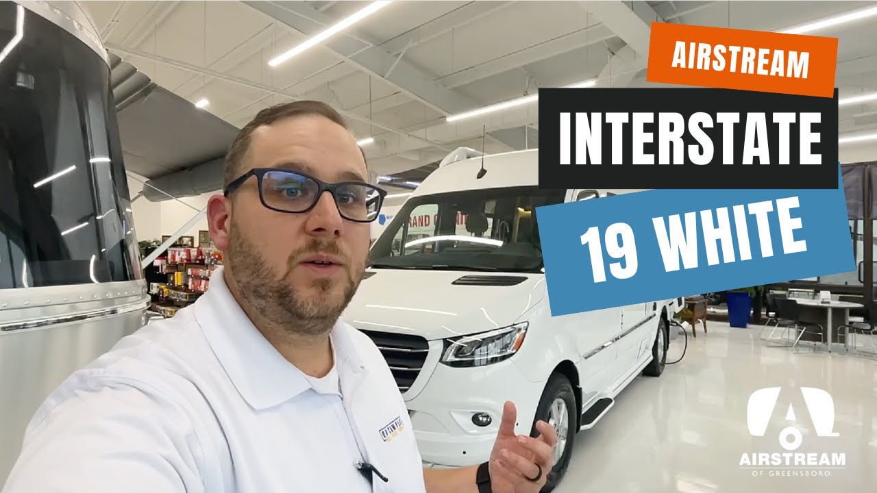 All-New Luxury RV | 2023 Airstream Interstate 19 Arctic White