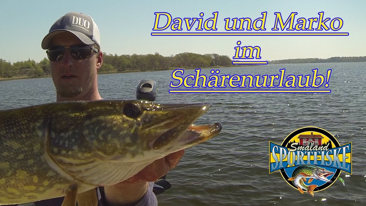 Sch&auml;renurlaub David und Marko - Hechtangeln in den Sch&auml;ren im Fr&uuml;hjahr