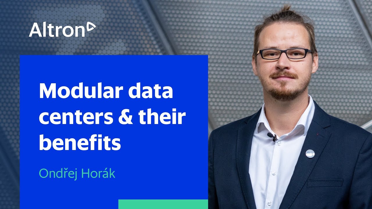 Modular data centers and their benefits &ndash; Ondřej Hor&aacute;k | Altron Modular