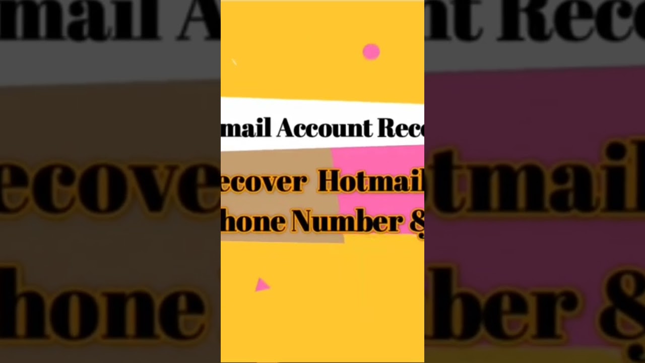 How to hack and recover Hotmail, Gmail, Outlook and Yahoo mail Account Easily