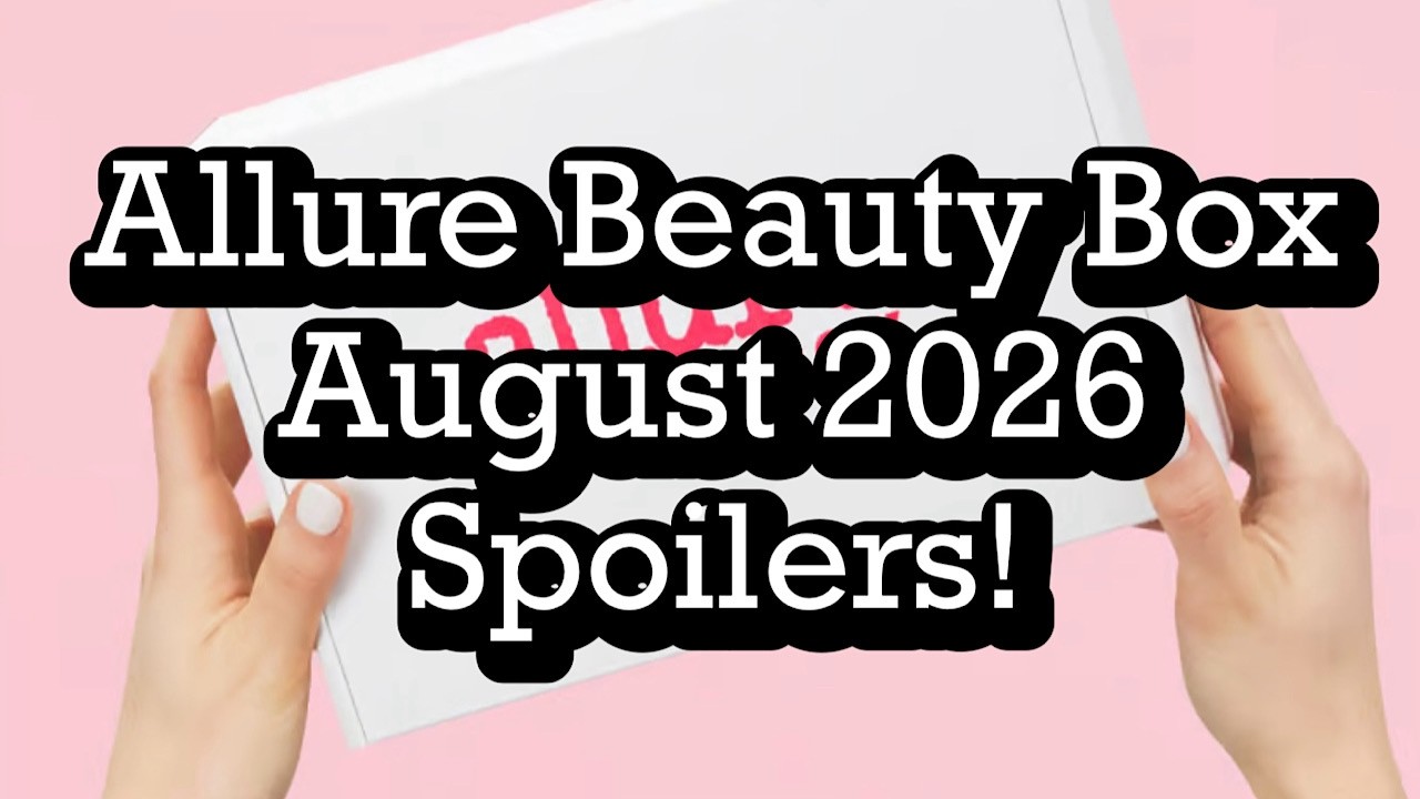Спойлеры Allure Beauty Box за август 2026! BeautyAmaB