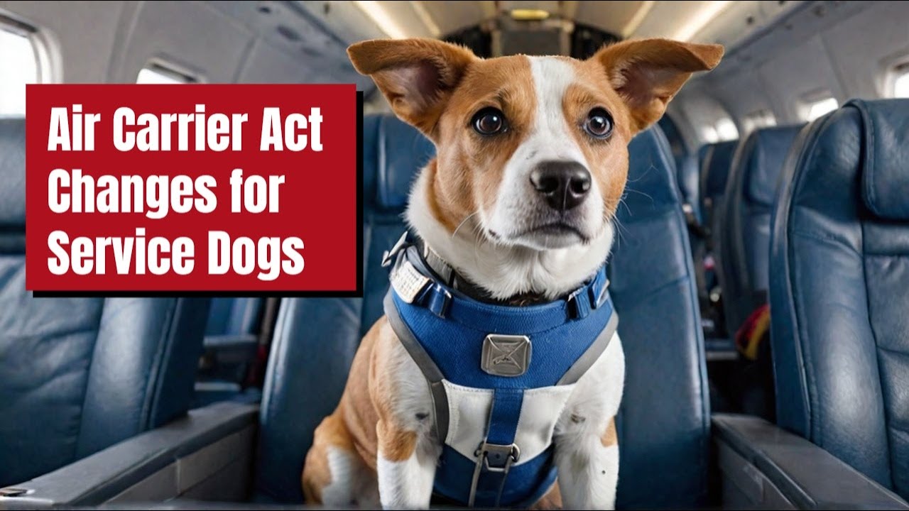 Flying with Your Service Dog? What You NEED to Know!