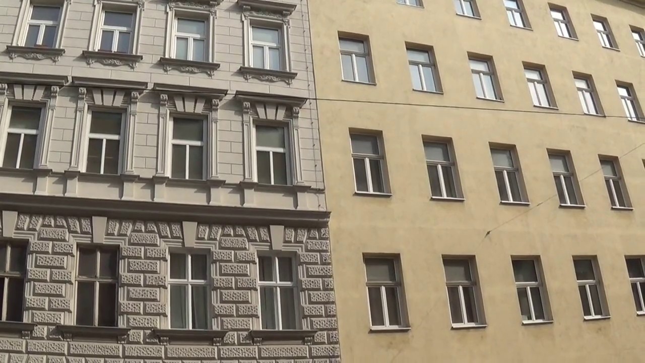 Immer noch Kriegsschäden in Wien 2018