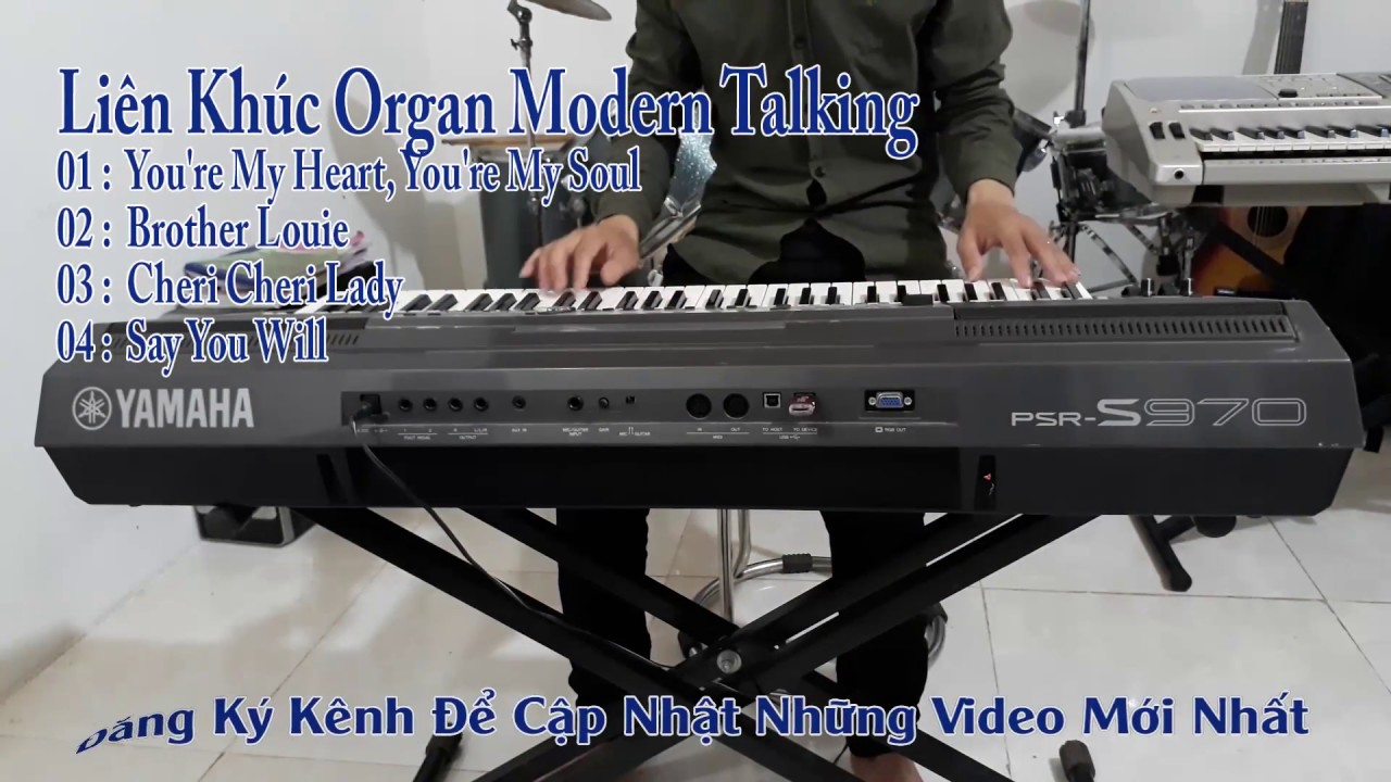 Liên Khúc Organ Modern Taking Không Lời Mới Nhất 2017 ( Bass Nghe Cực Phê )