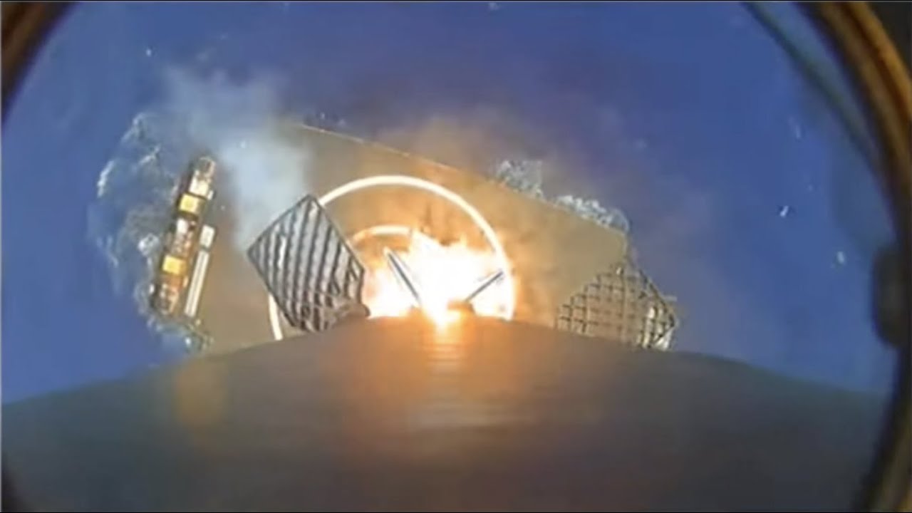 SpaceX launches Dragon cargo ship to space station, nails booster landing