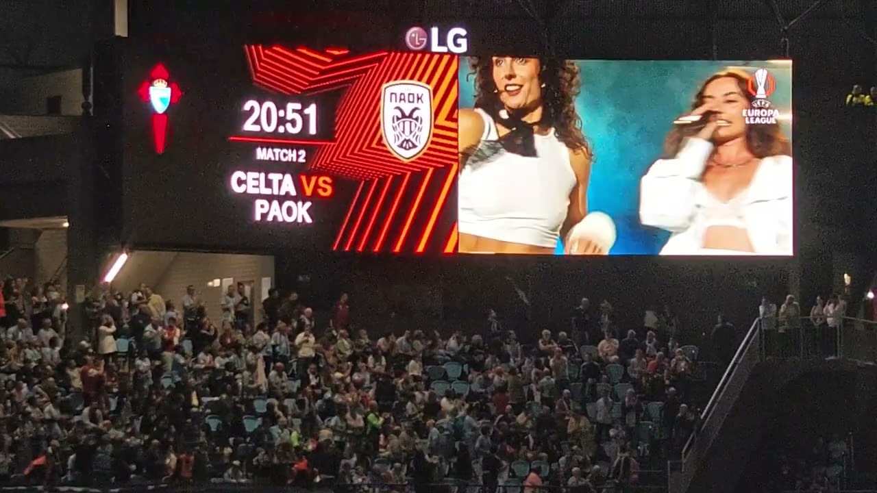 Volvió la música a Balaídos - 2/10/2025 - Europa League - Celta de Vigo VS PAOK