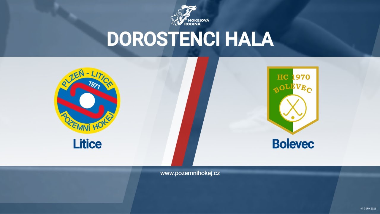Litice - Bolevec 25.1.2026 10:00 Dorostenci hala