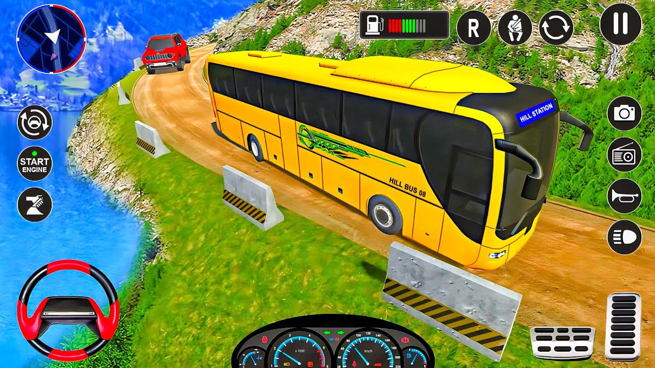 👑Bus simulator indonesia ll🤪 new bus simulator  indonesia ll euro coach bus #new  #simulator #games