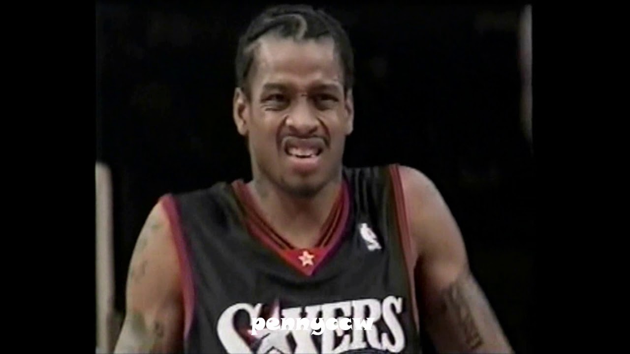 Allen Iverson Preseason Highlights vs NY Knicks (2001) - David Stern and NBA view on 40 Bars
