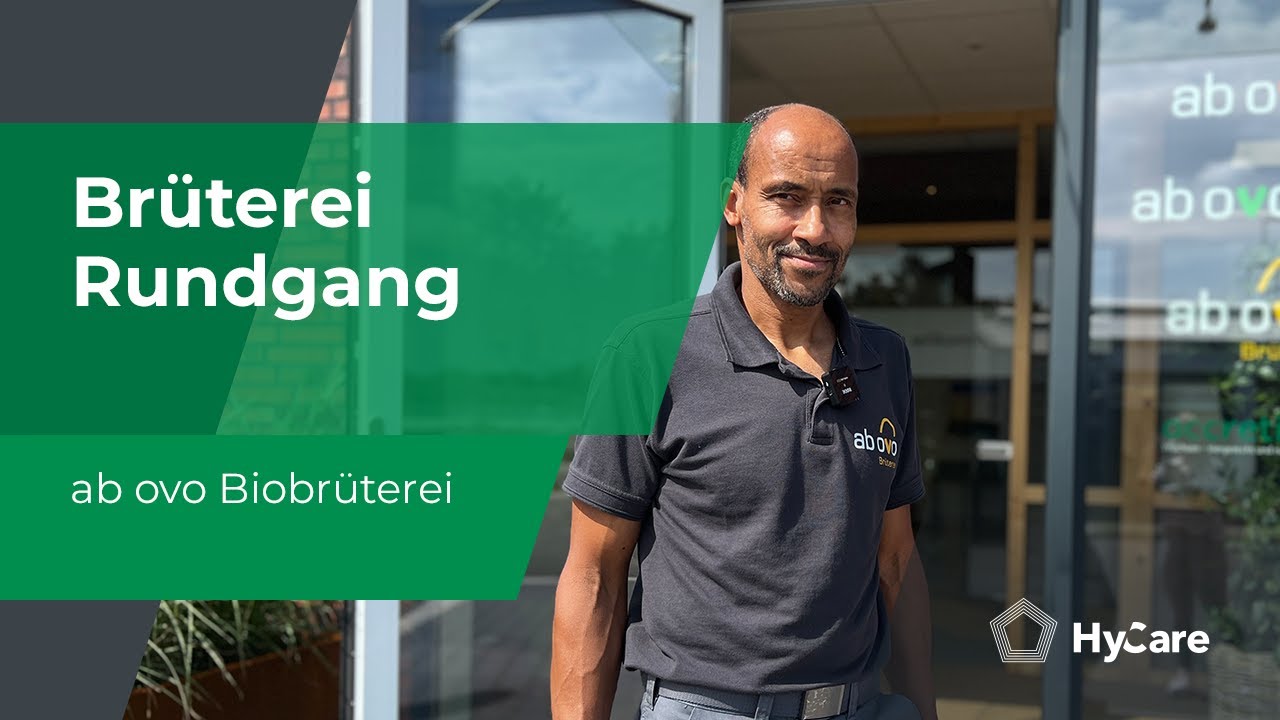 Brüterei Rundgang bei der ab ovo Biobrüterei