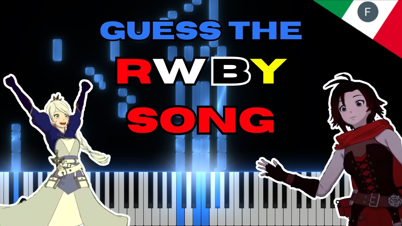 Do You Know These RWBY Songs? (RWBY Piano Quiz - Part 1)