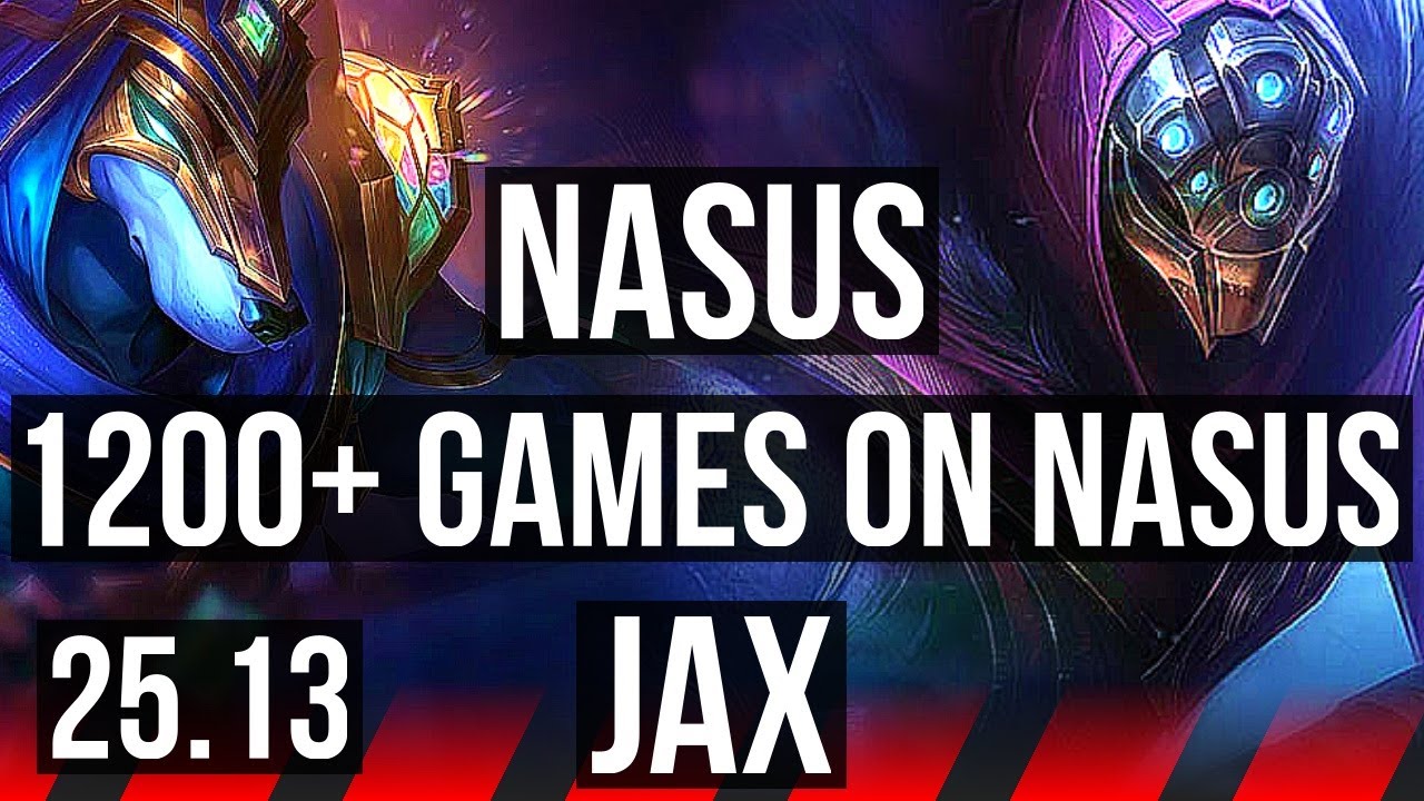 NASUS vs JAX (TOP) | Comeback, 1200+ games, 9/3/12 | KR Diamond | 25.13