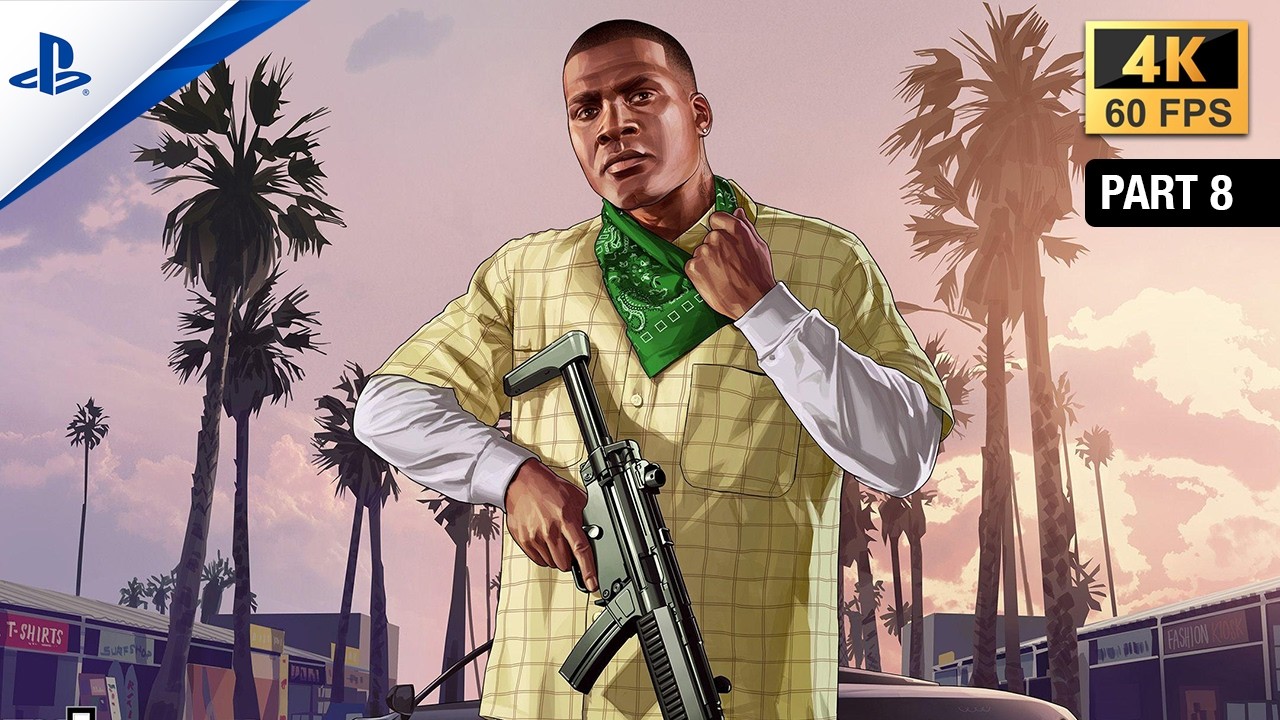 GTA V PS5 Gameplay PART 8 (4K 60FPS) - No commentary