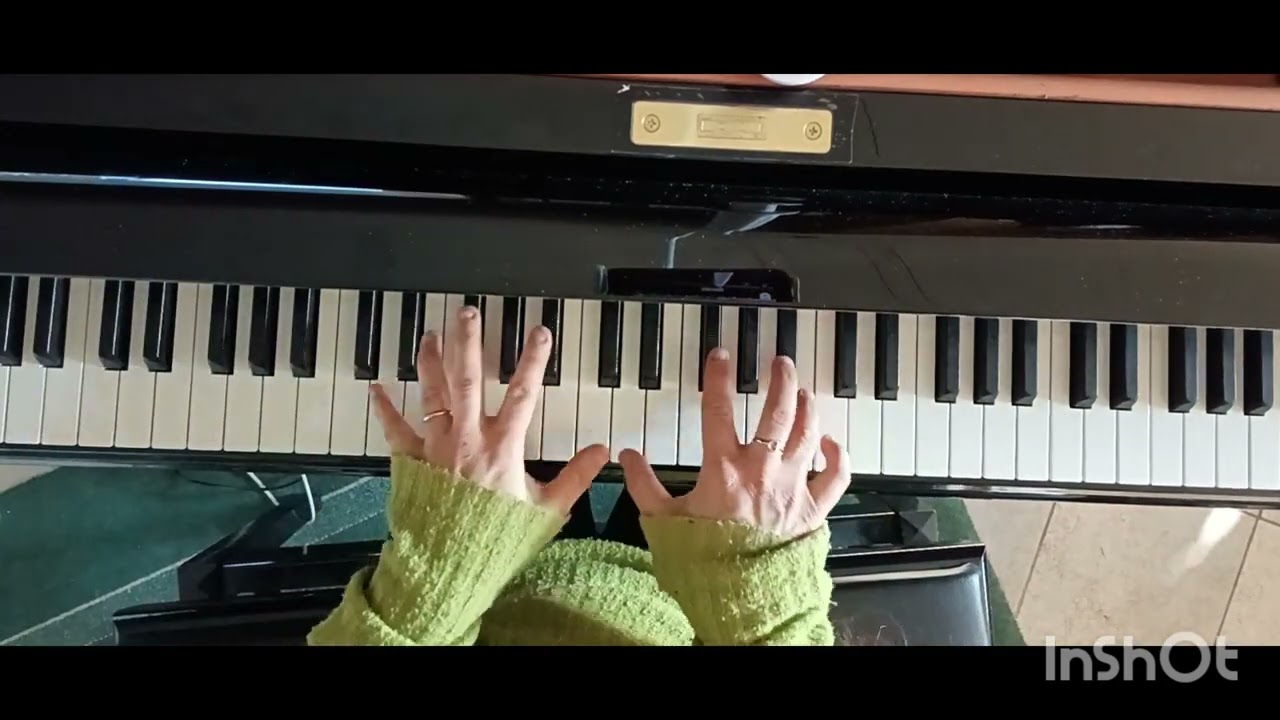 Sessione studio Esercizio Armonizzazione piano jazz  V13 - Imaj7