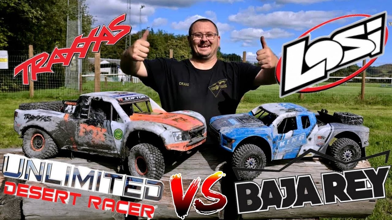 Traxxas UDR против Losi Baja Rey — какой RC правит трассой?