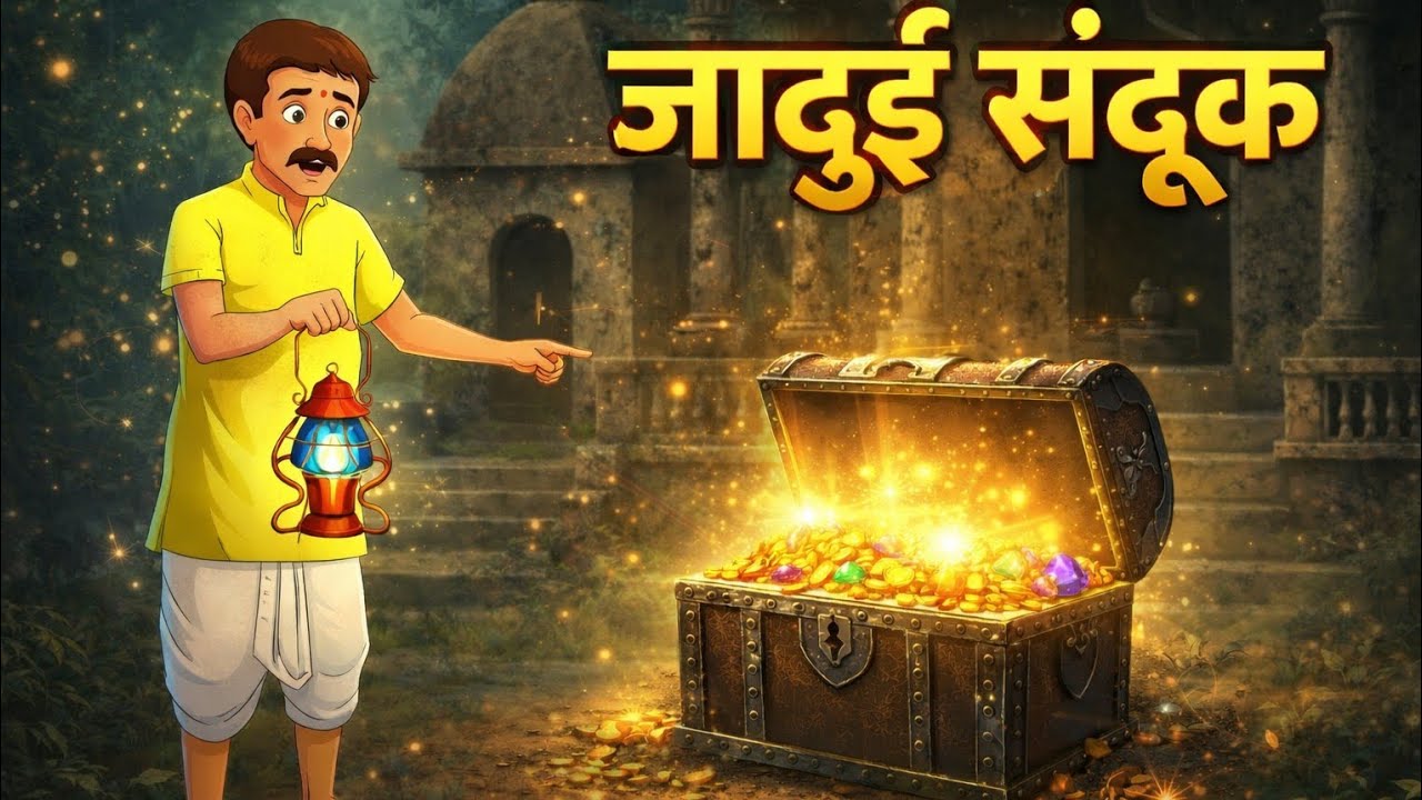 जादुई संदुख | JADUI SANDIKH | HINDI CARTOON VIDEO | CARTOON VIDEO| JADUI KAHANIYA | 