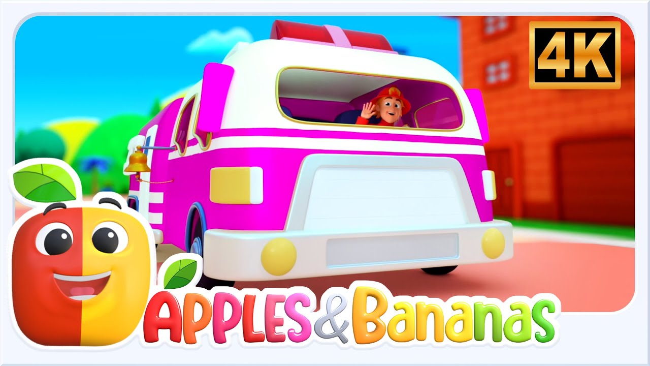 Wheels On The Fire Truck Fun Nursery Rhyme For Toddlers