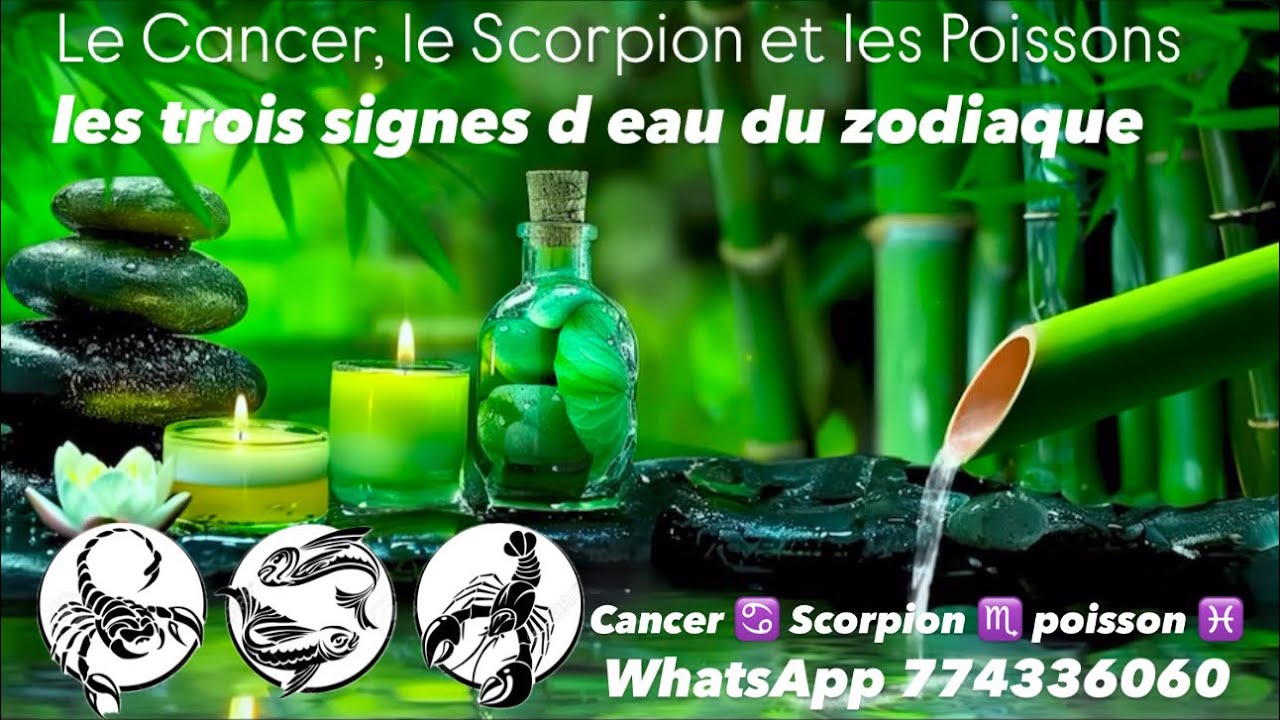 Tabiha ndokh bidiw sarakh jour couleur les trois signes d eau du zodiaque
