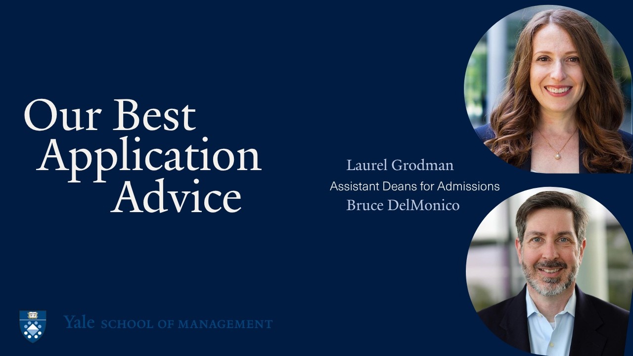 Our Best Application Advice