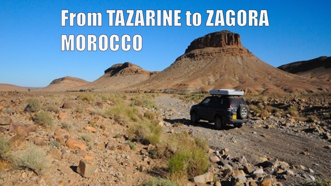 Amazing route from TAZARINE to ZAGORA - MOROCCO