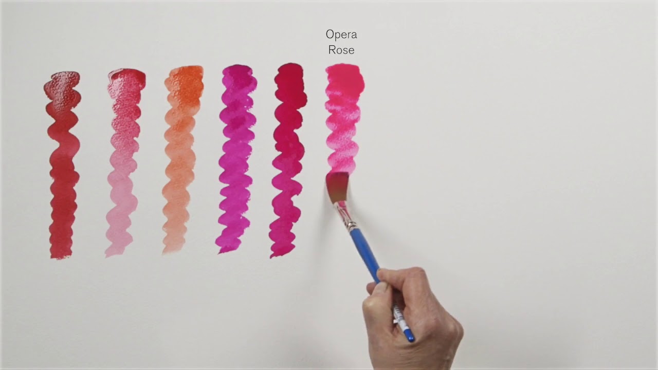 What Different Pink Watercolour Paints Do: Winsor & Newton Masterclass