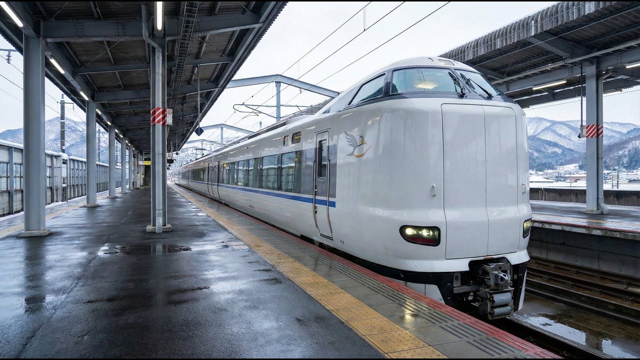 Riding the JR Limited Express Thunderbird | Tsuruga to Kyoto