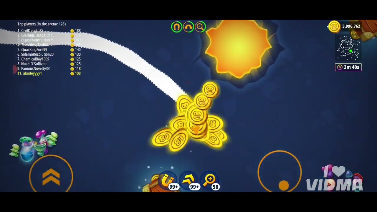 Mines in worms zone io 