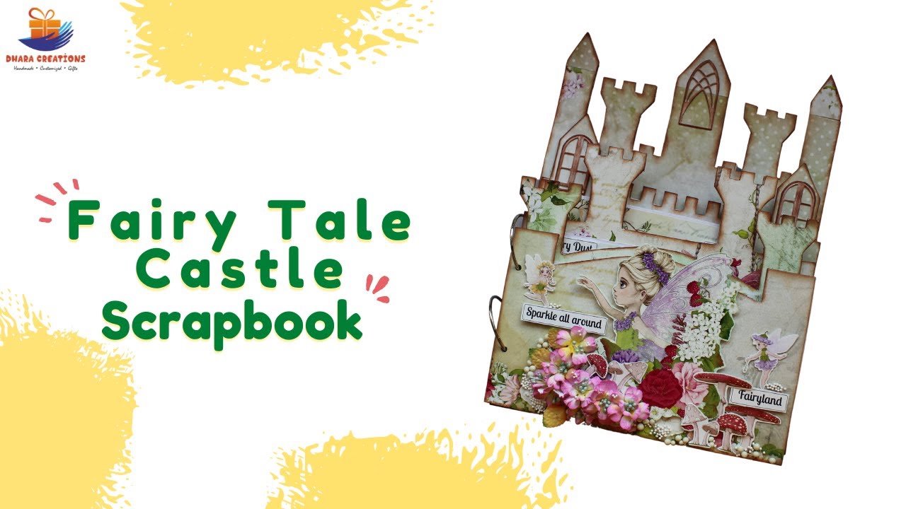 Fairy Tale Scrapbook🌸 | Little Princess👸 Castle Scrapbook Album Ideas