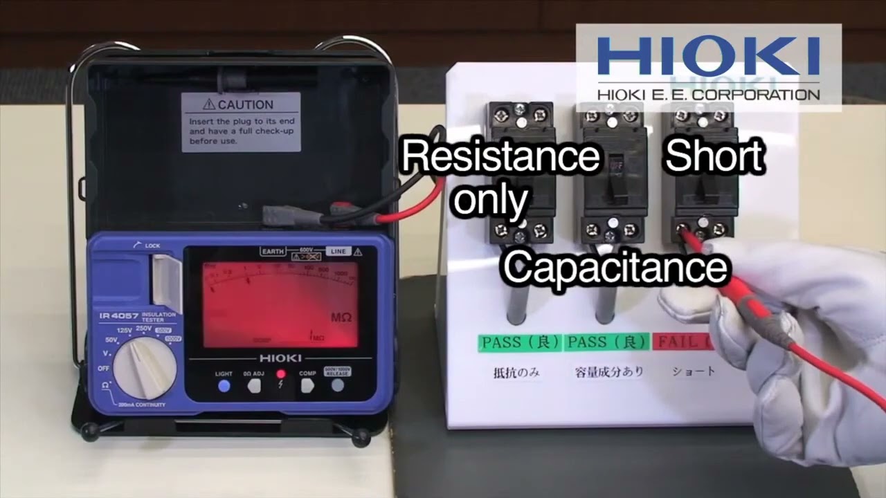 HIOKI IR4056 & IR4057 INSULATION TESTER