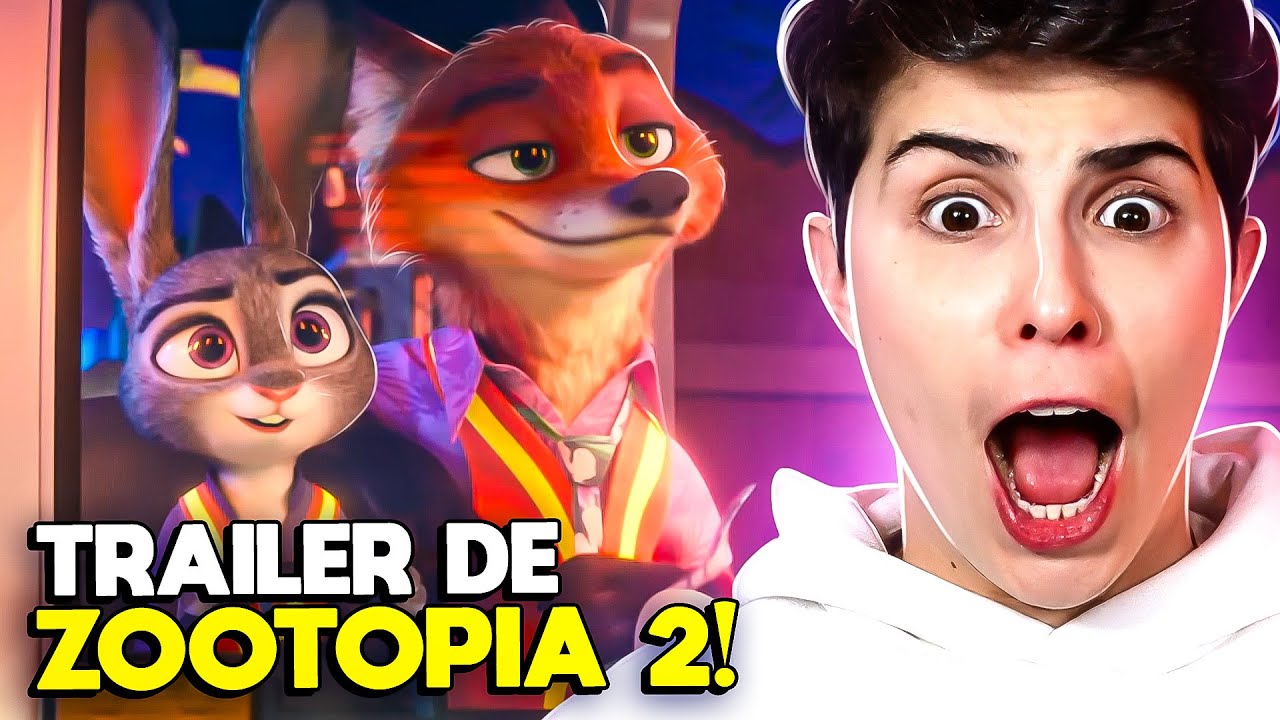 O QUE ESPERAR DE ZOOTOPIA 2? REAGINDO AO TRAILER!