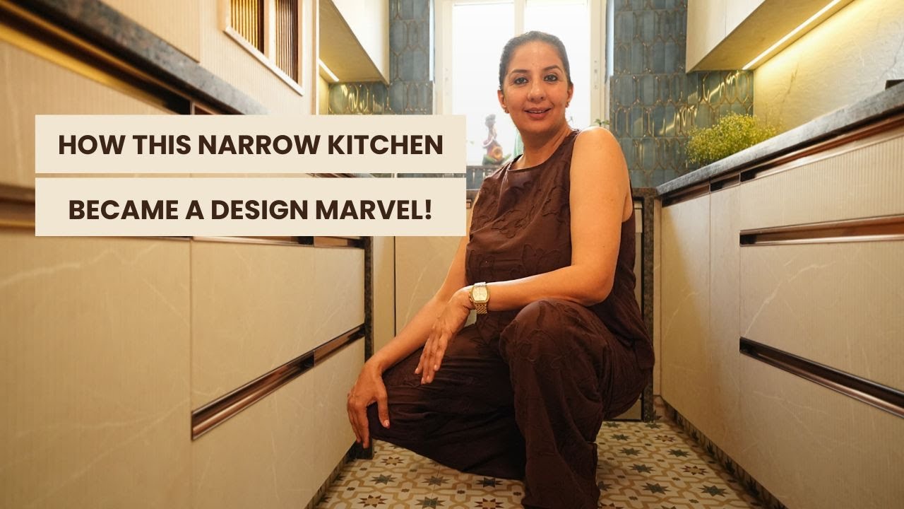 Watch How This Narrow Kitchen Stole the Show!