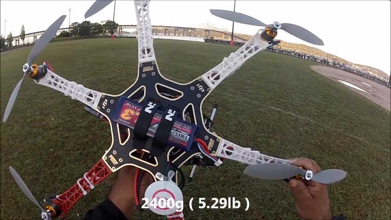DJI F550 Hexacopter NAZA IOC & GPS magnetic declination setup part #4