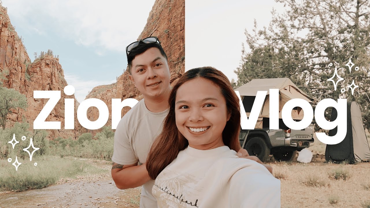 VLOG | Camping in Zion 🏕️
