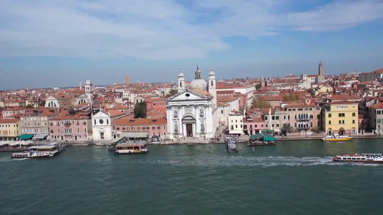 Norwegian Spirit Cruise Ship Traversing Venice Grand Canal