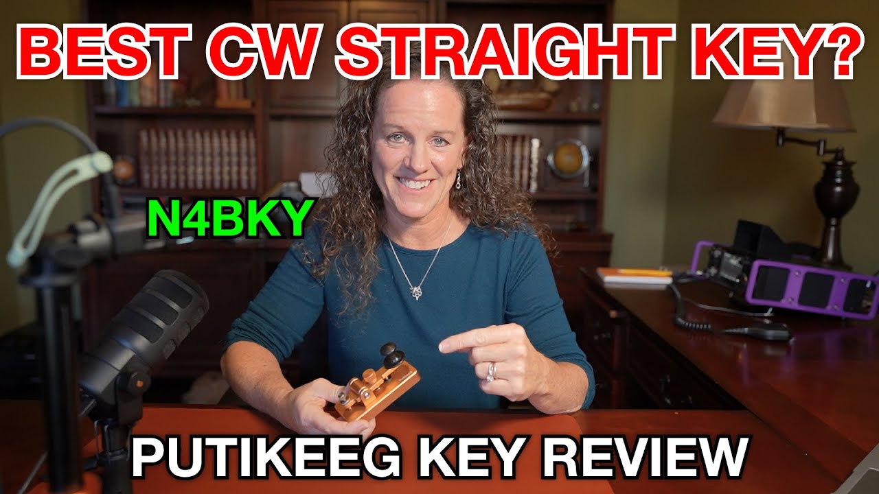 Beginner CW Straight Key Showdown!  |  Becky's Putikeeg Morse Code Key Review