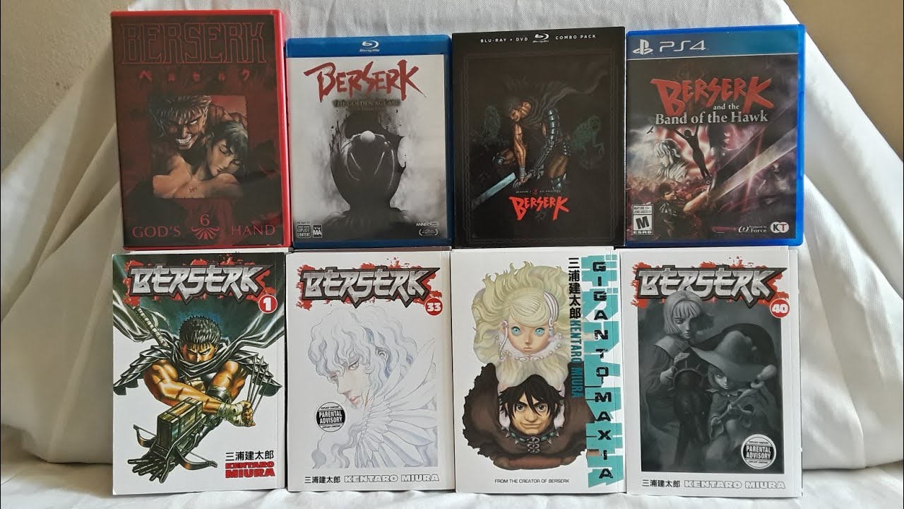 Unboxing Kentaro Miura's Berserk Collection