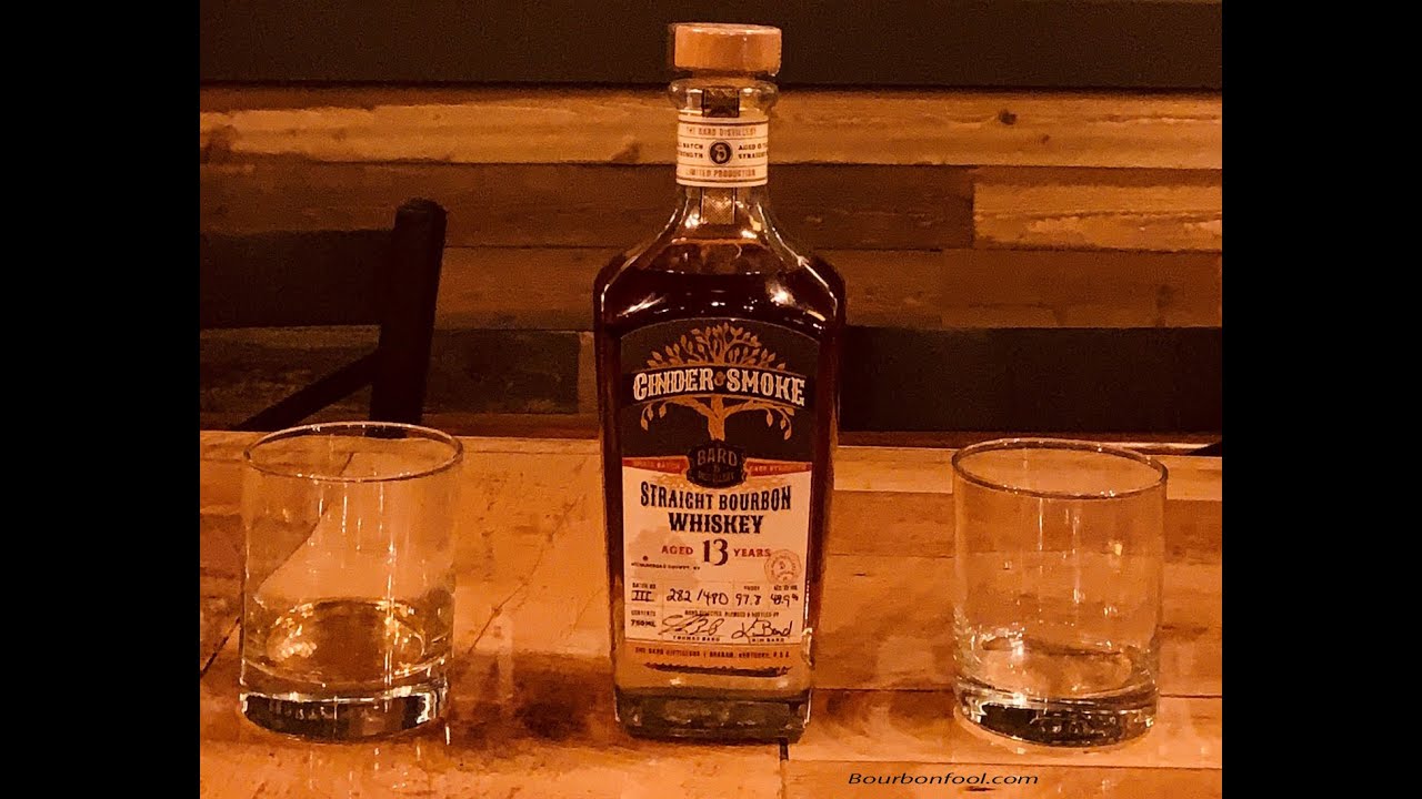 Cinder & Smoke is a 13-year-old bourbon with a very interesting backstory.