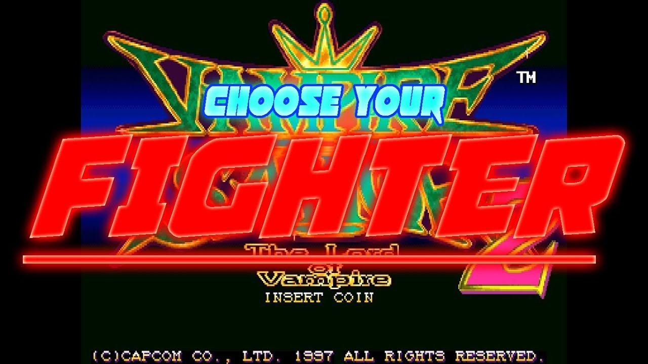 Choose Your FIGHTER! Vampire Savior 2: The Lord of Vampire