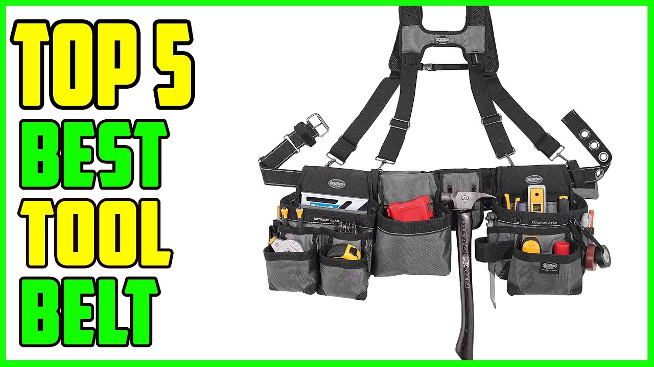 TOP 5 Best Tool Belt 2026 | Carry Tools Smarter, Not Heavier!