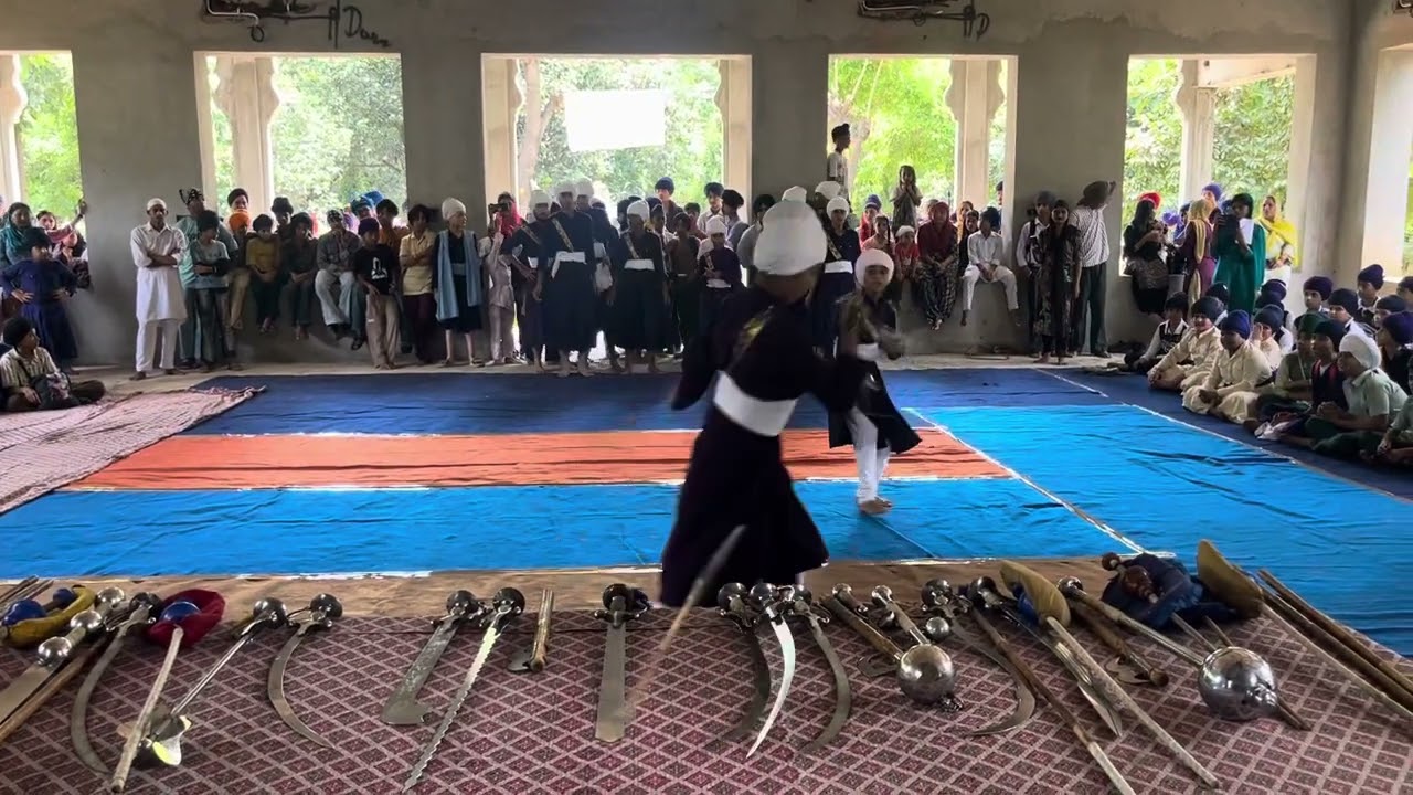 Sri guru hargobind public school (Thakkarwal)🏫Gatka team 🦅⚔️flahi sahib Gatka competition 