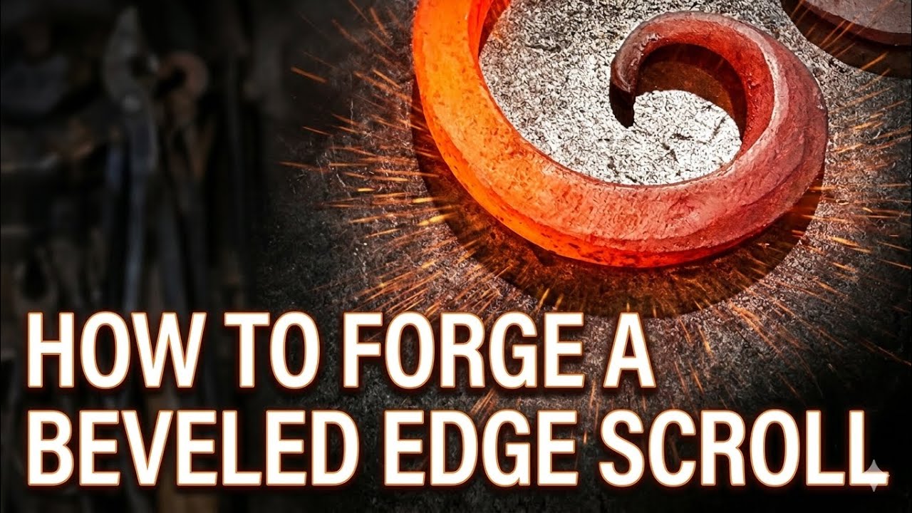 Как выковать... Завиток со скошенными краями