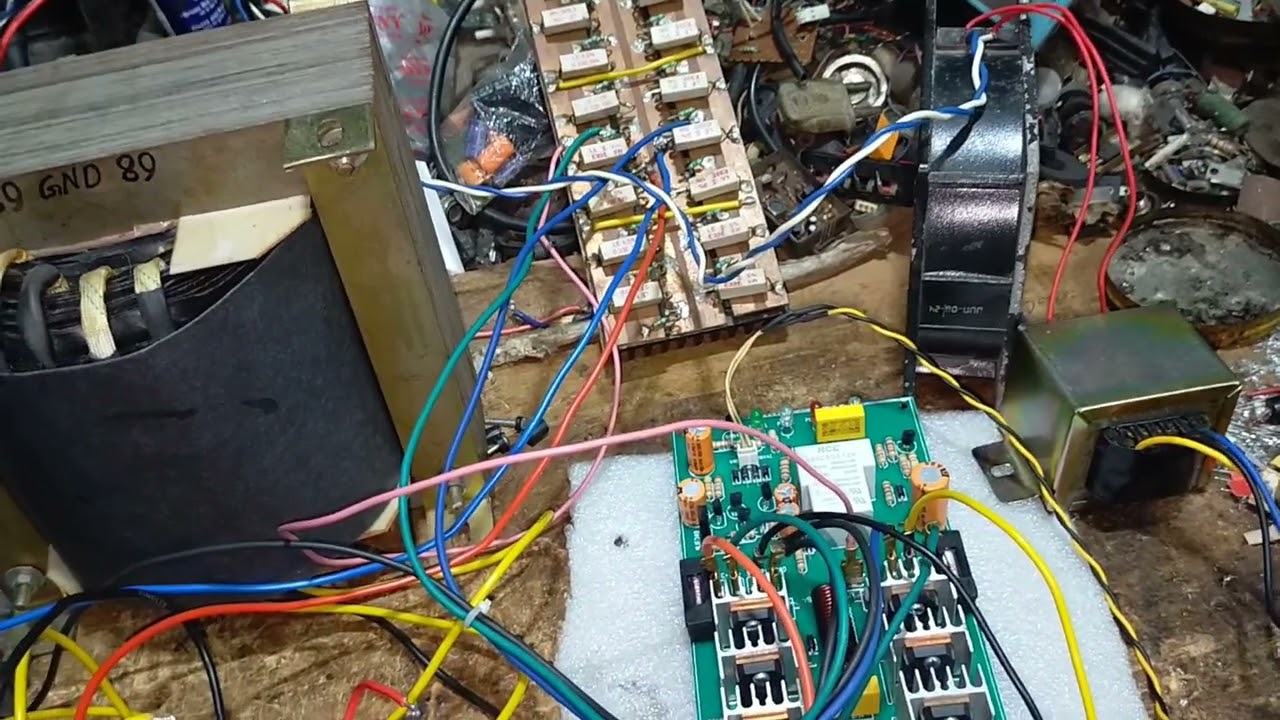 NEW INTERNATIONAL AB HI POWER 6000&8000 .WATT DC VOLTAGE 140-0-140/30AMP. AMPLIFIER DRIVER BOARD.