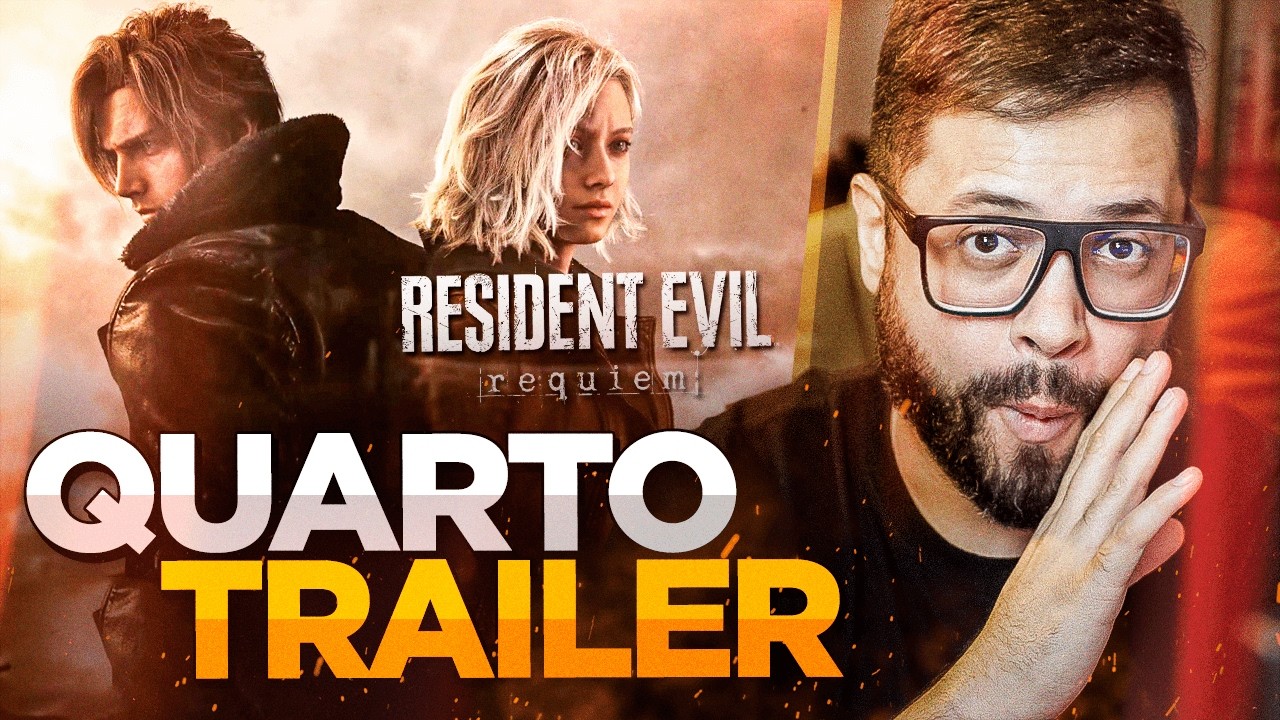 NOVO (& ÚLTIMO?) TRAILER DE RESIDENT EVIL REQUIEM [REACT]