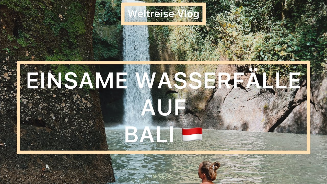 EINSAME Wasserfälle auf Bali! Ist Bali WIRKLICH überall überlaufen? | Weltreise Vlog 33